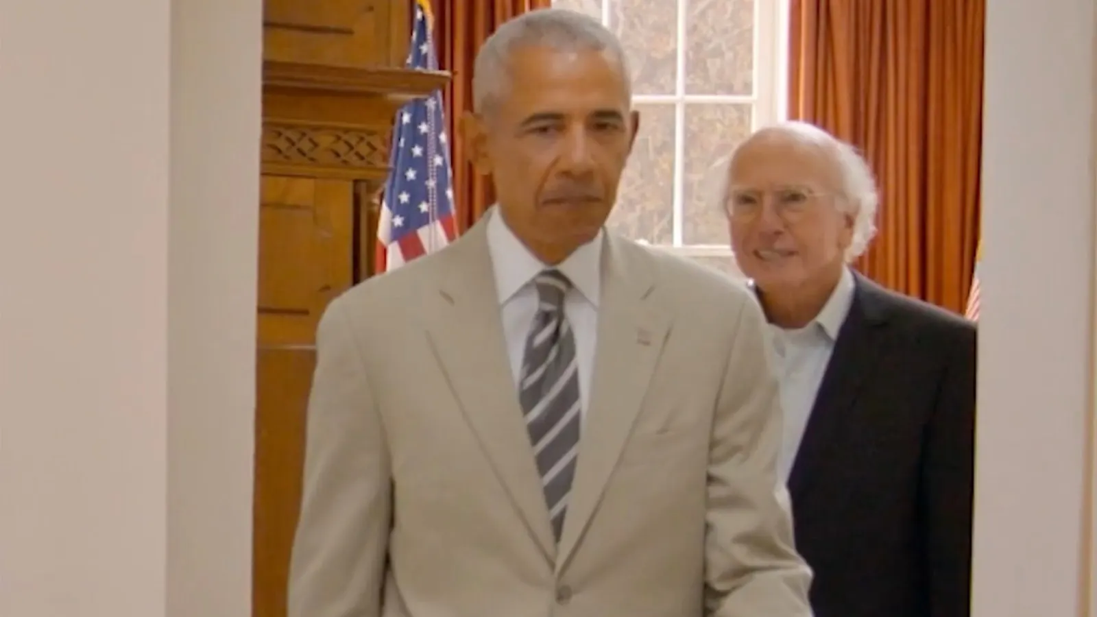 Obama Reflects on 2014 Tan Suit Controversy in HBO Finale Cameo
