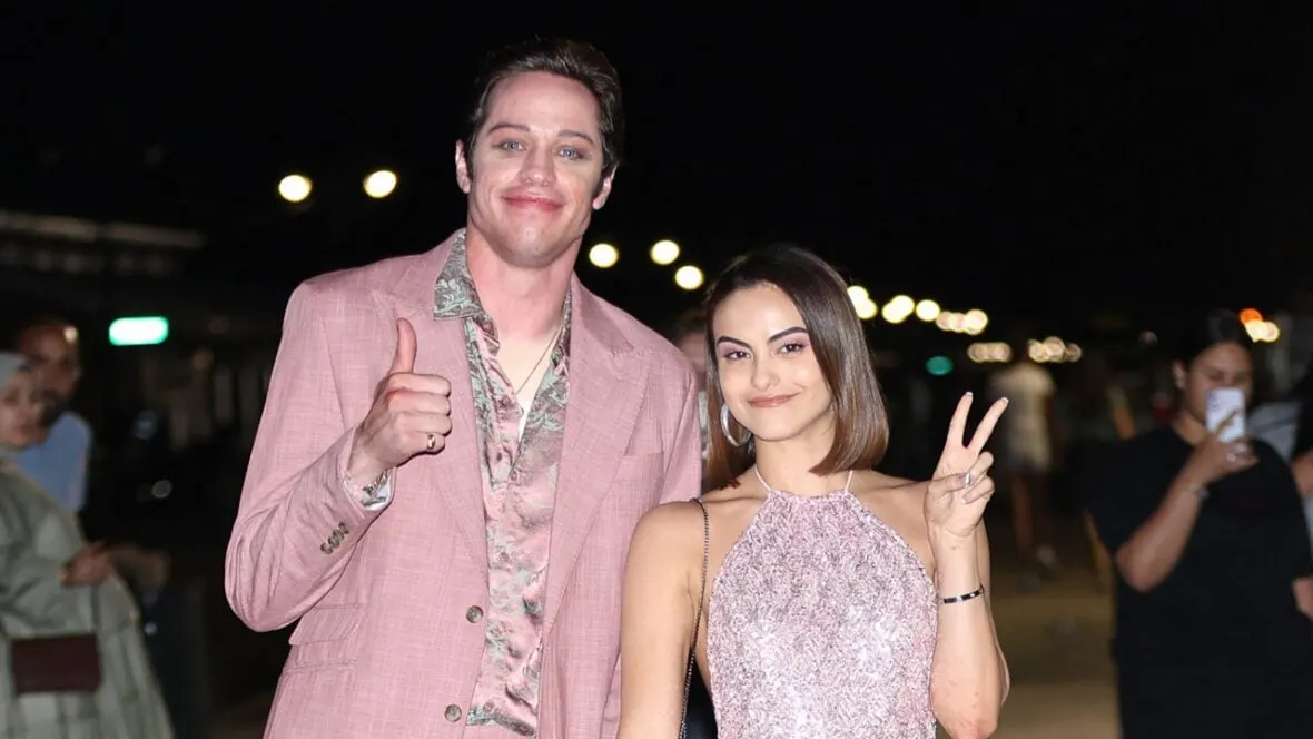 Pete Davidson & Camila Mendes Light Up Coney Island for 'Tommy Karate'
