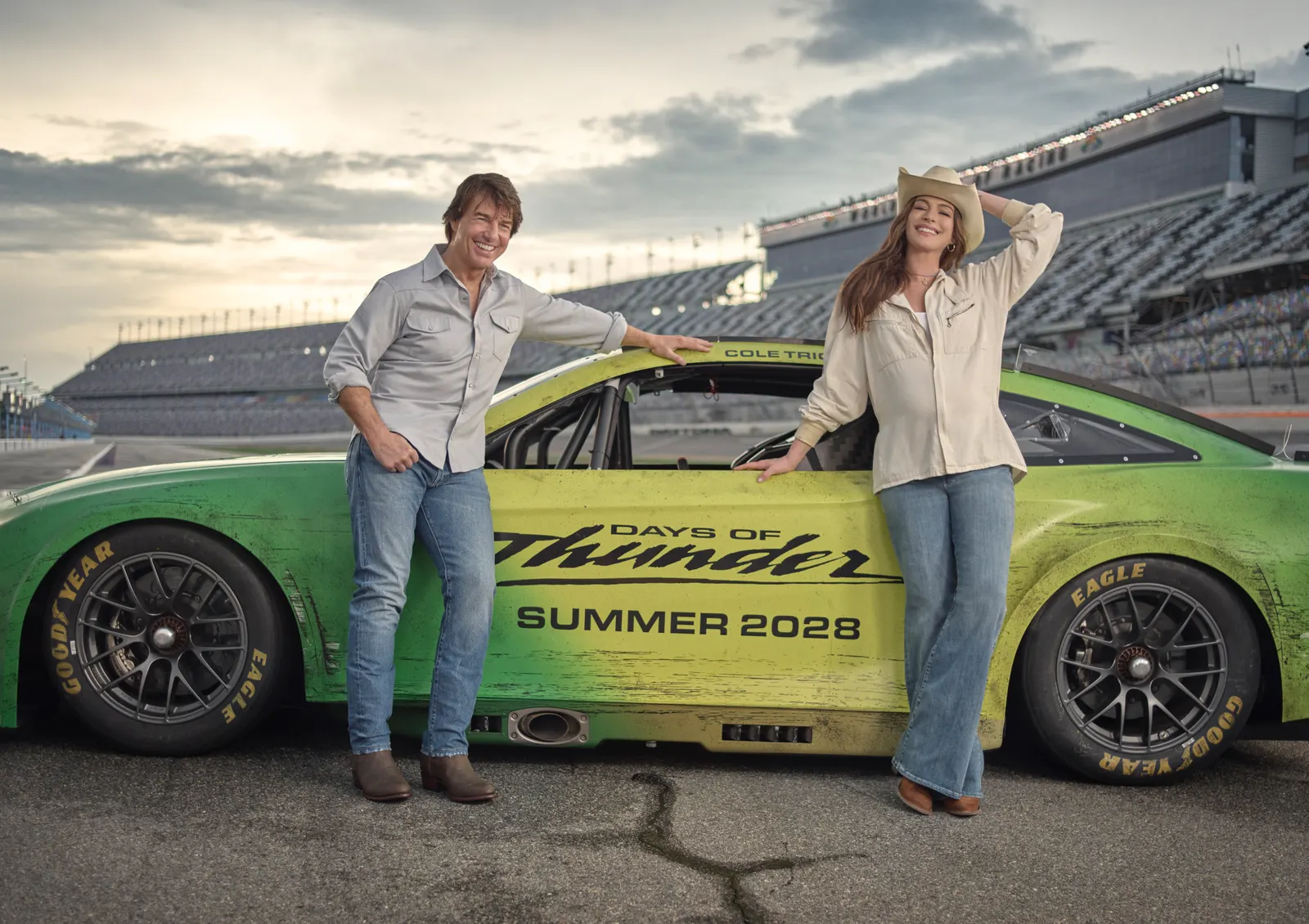 Randy Quaid Critiques Anne Hathaway's Casting in 'Days of Thunder' Sequel