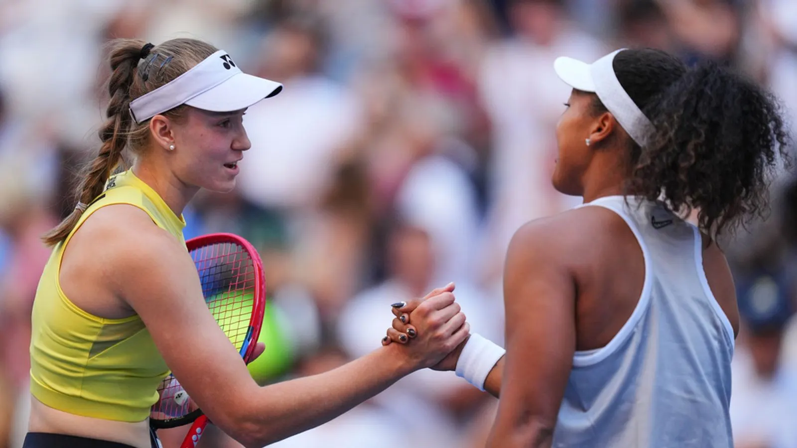 Rybakina Powers Past Osaka, Sets Stage for Quarter-Final Clash
