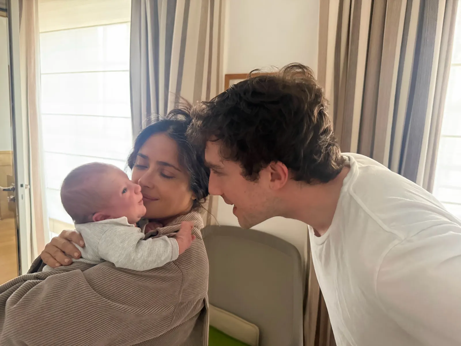 Salma Hayek Celebrates Becoming a Grandmother as Family Welcomes Newborn