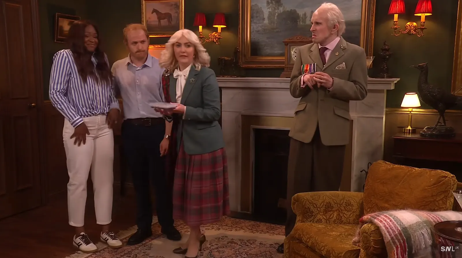 SNL UK Takes a Jab at Prince Harry and Meghan Markle's Return