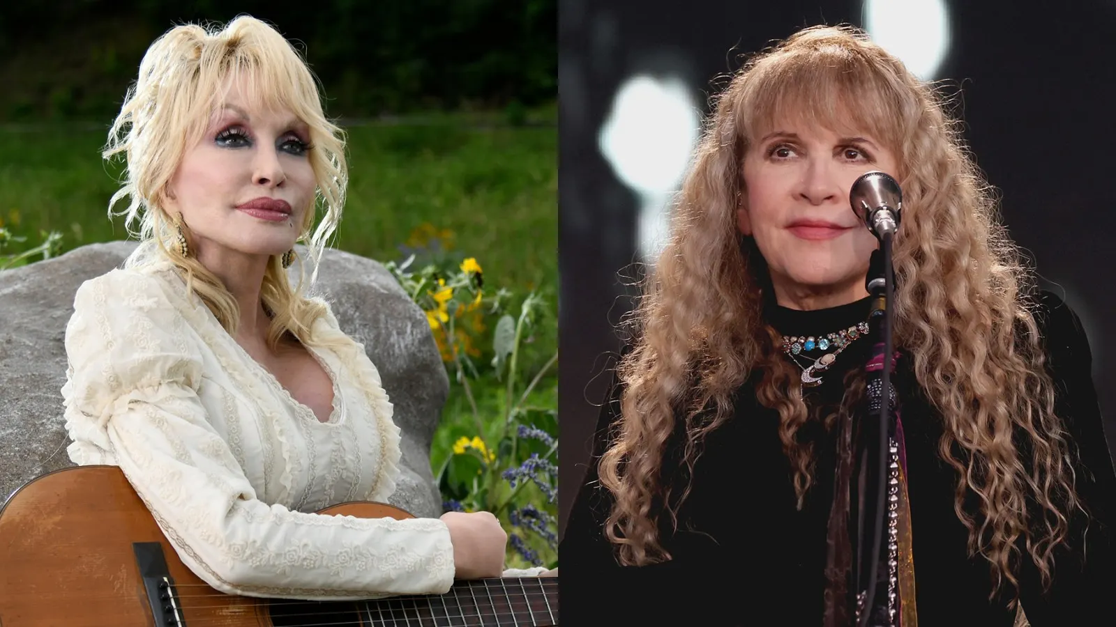 Stevie Nicks Calls Week Recording With Dolly Parton a 'Master Class'