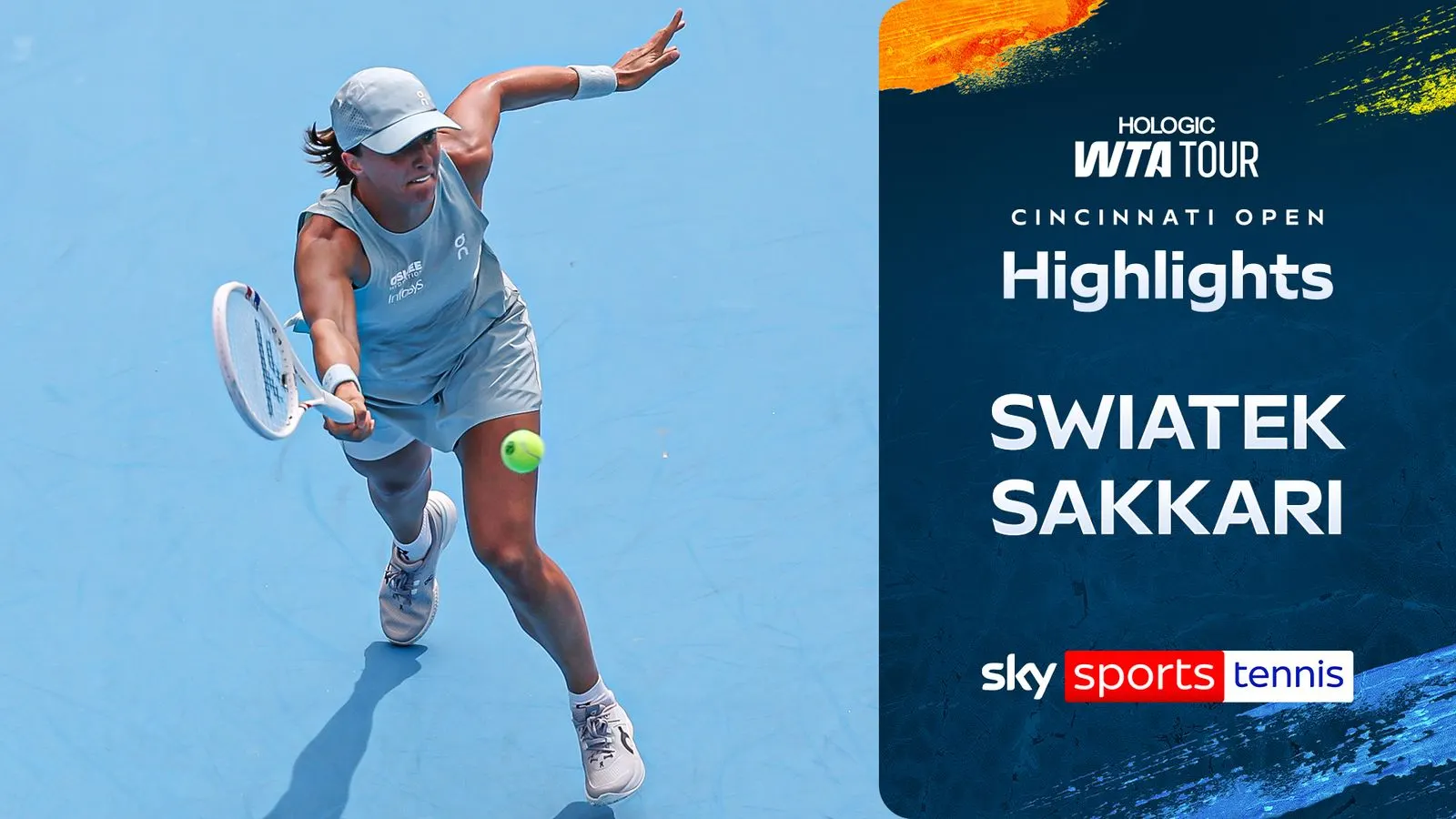 Swiatek Stages Impressive Comeback Against Sakkari in Cincinnati