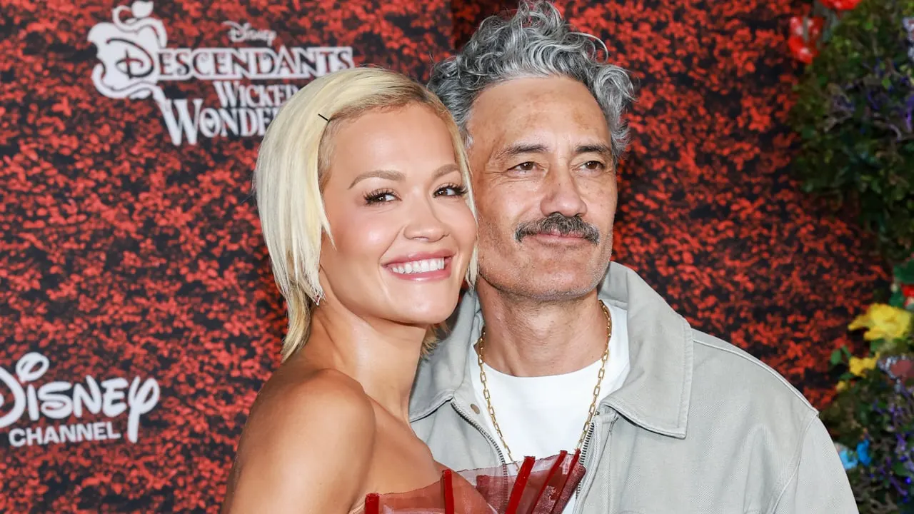 Taika Waititi Steps Out in Support of Rita Ora at Descendants Premiere