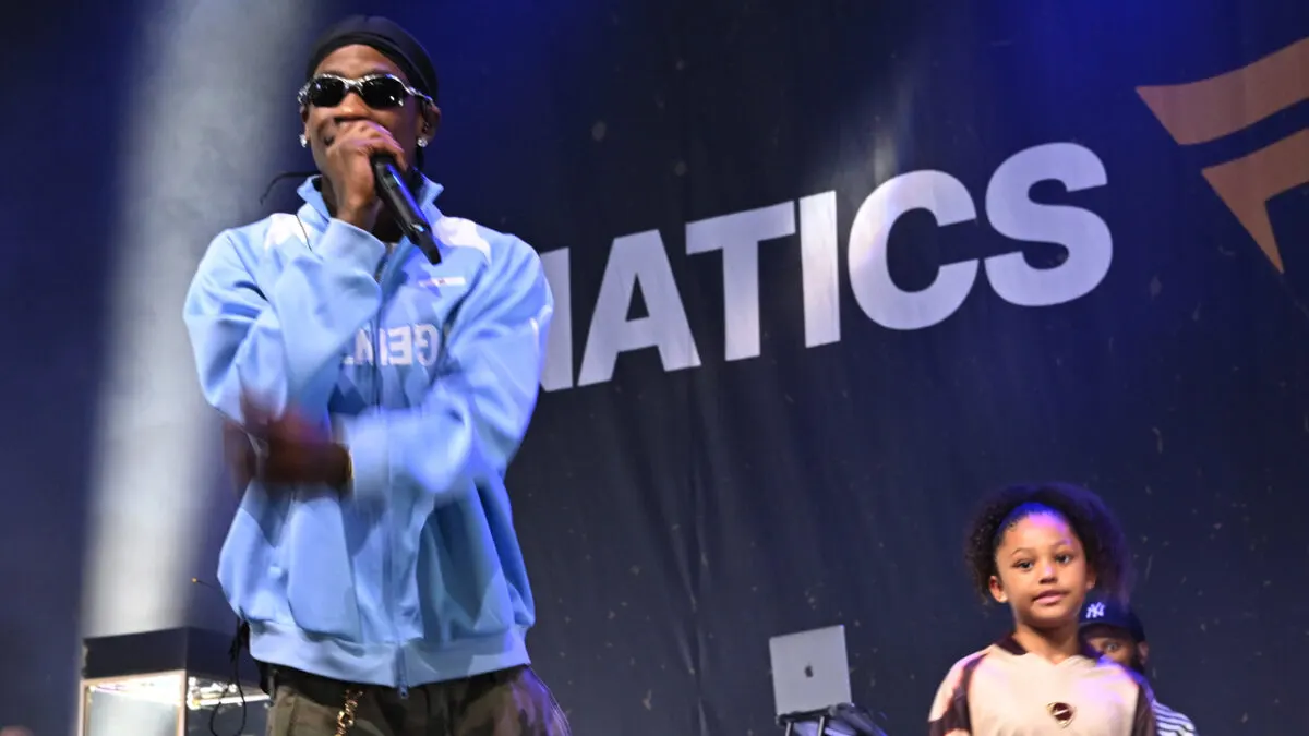 Travis Scott Brings the Family Vibe to Fanatics Fest with Stormi