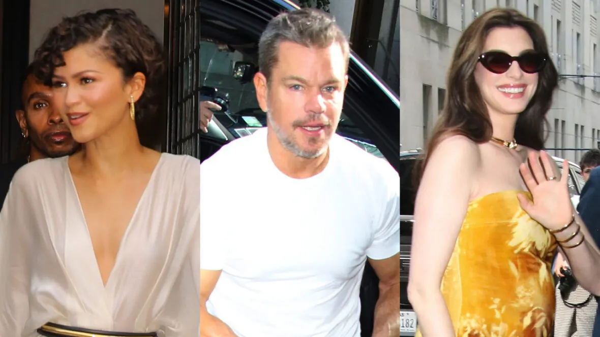 Zendaya, Matt Damon, and Anne Hathaway Shine at 'The Odyssey' Press Launch